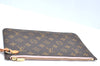 Authentic Louis Vuitton Monogram Neverfull Pouch Purse Clutch Bag Pink LV K4437