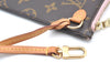 Authentic Louis Vuitton Monogram Neverfull Pouch Purse Clutch Bag Pink LV K4437