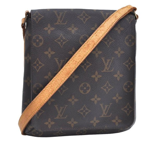 Authentic Louis Vuitton Monogram Musette Salsa Shoulder Bag LV K4442