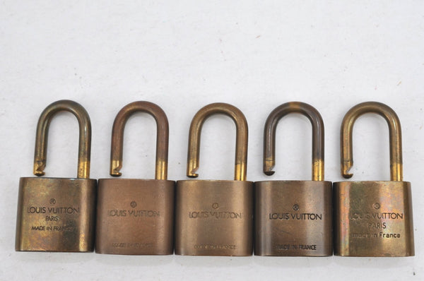 Authentic Louis Vuitton Padlock Gold 10Set LV K4447