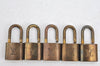 Authentic Louis Vuitton Padlock Gold 10Set LV K4449