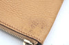 Authentic GUCCI Bamboo Tassel Clutch Bag Pouch Purse Leather 376854 Beige K4450