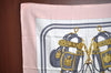 Authentic HERMES Carre 90 Scarf "BRIDES de GALA par" Silk Pink K4451