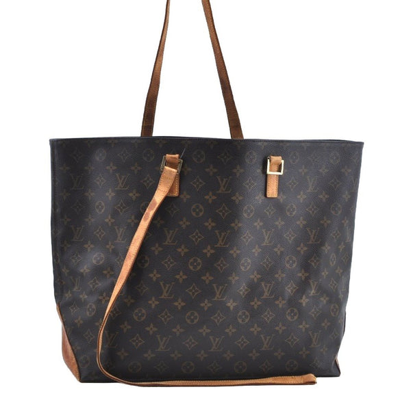 Auth Louis Vuitton Monogram Cabas Alto Shoulder Tote Bag M51152 LV Junk K4456