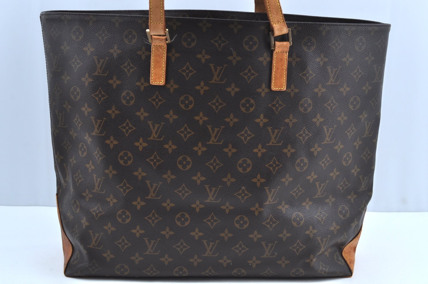 Auth Louis Vuitton Monogram Cabas Alto Shoulder Tote Bag M51152 LV Junk K4456