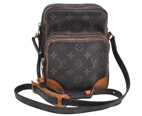 Authentic Louis Vuitton Monogram Amazone Shoulder Cross Body Bag M45236 LV K4461