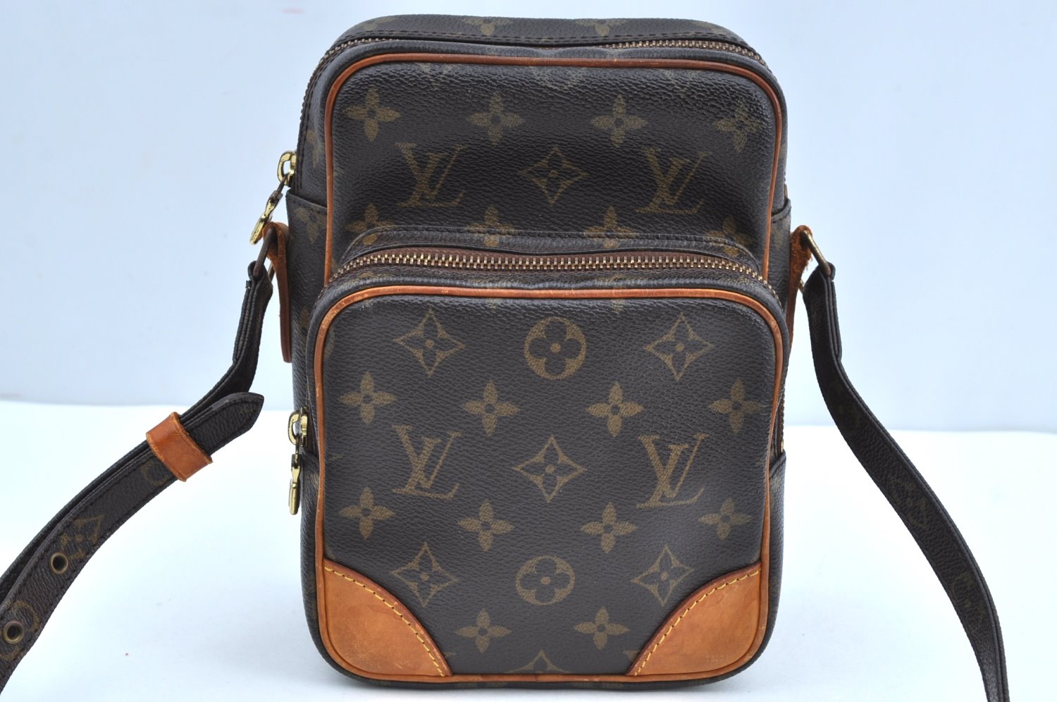 Authentic Louis Vuitton Monogram Amazone Shoulder Cross Body Bag M45236 LV K4461