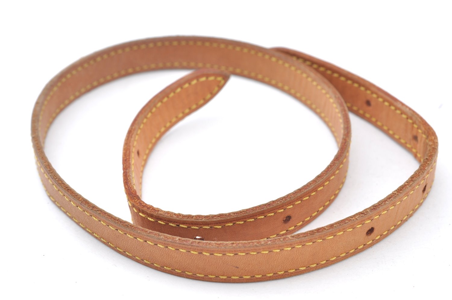 Authentic Louis Vuitton Leather Shoulder Strap For Bucket PM 27.6