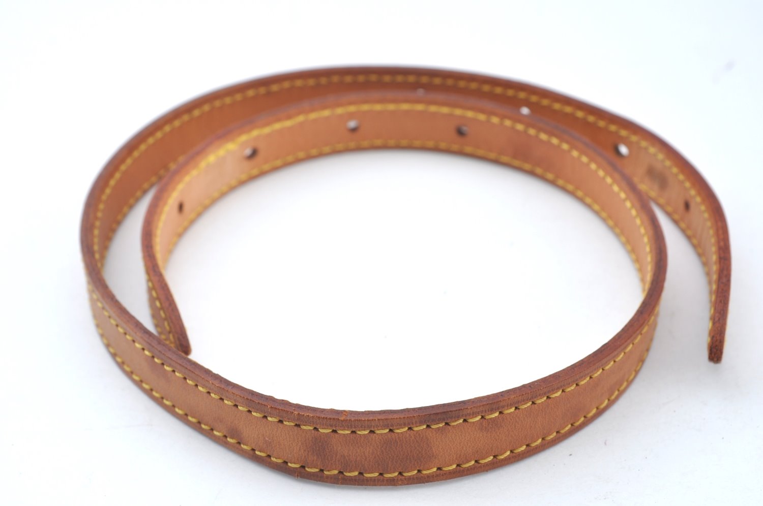 Authentic Louis Vuitton Leather Shoulder Strap For Bucket PM 27.6