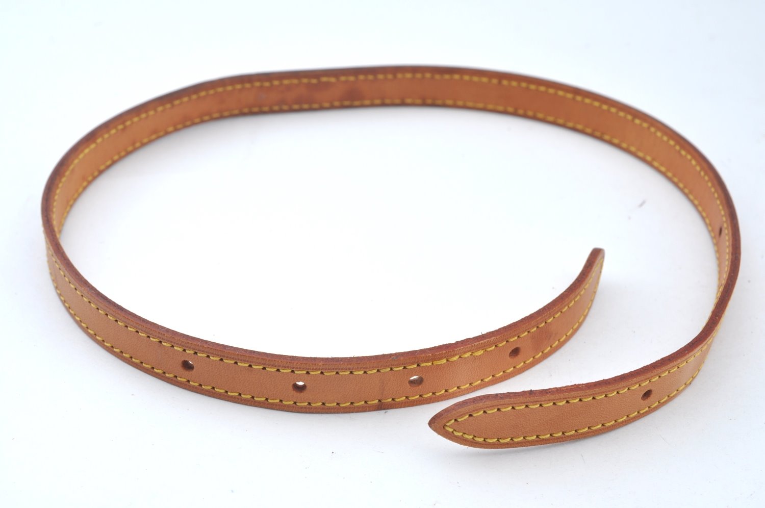 Authentic Louis Vuitton Leather Shoulder Strap For Bucket PM 27.6