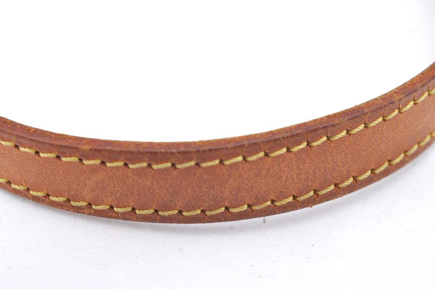 Authentic Louis Vuitton Leather Shoulder Strap For Bucket PM 27.6