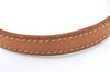 Authentic Louis Vuitton Leather Shoulder Strap For Bucket PM 27.6" Beige K4470