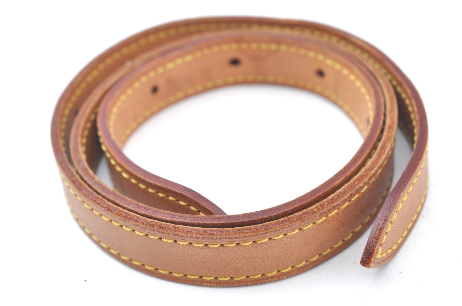 Authentic Louis Vuitton Leather Shoulder Strap For Bucket GM 31.9