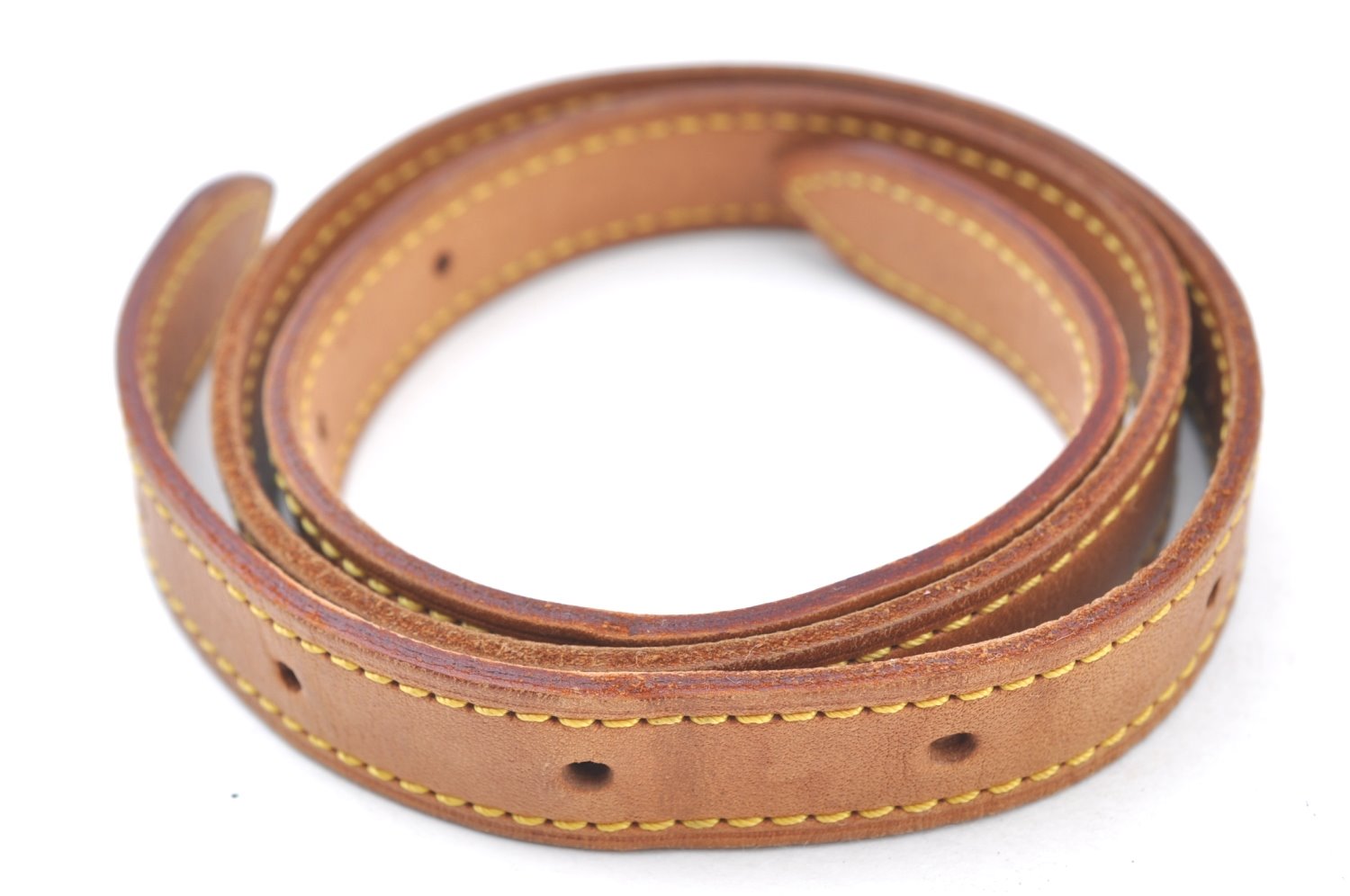 Authentic Louis Vuitton Leather Shoulder Strap For Bucket GM 31.9