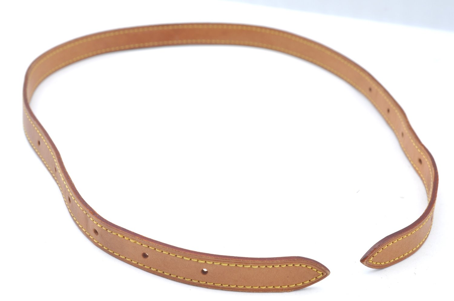 Authentic Louis Vuitton Leather Shoulder Strap For Bucket GM 31.9