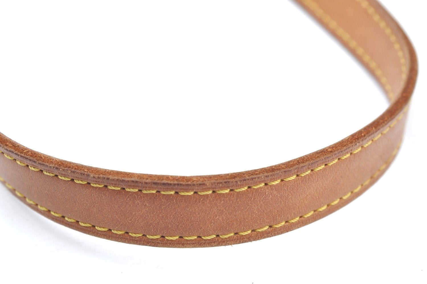 Authentic Louis Vuitton Leather Shoulder Strap For Bucket GM 31.9