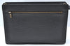 Authentic Louis Vuitton Epi Enghien 2Way Shoulder Clutch Bag M52112 Black K4472