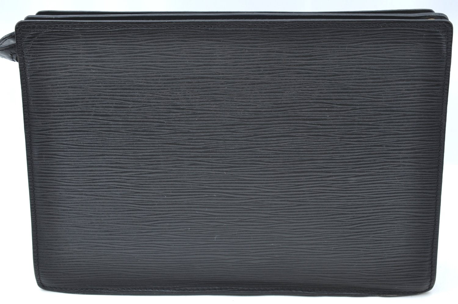 Authentic Louis Vuitton Epi Enghien 2Way Shoulder Clutch Bag M52112 Black K4472