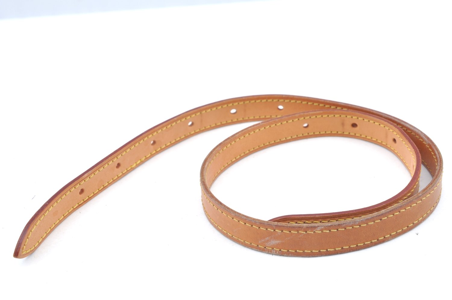 Authentic Louis Vuitton Leather Shoulder Strap For Bucket GM 31.9