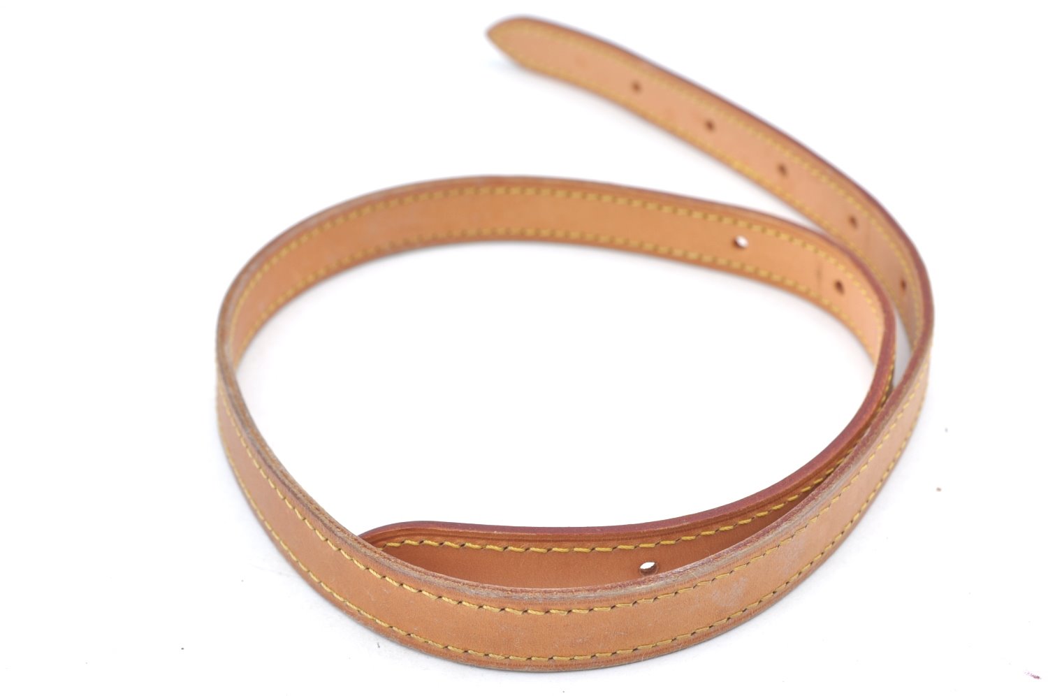 Authentic Louis Vuitton Leather Shoulder Strap For Bucket GM 31.9