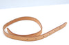 Authentic Louis Vuitton Leather Shoulder Strap For Bucket GM 31.9" Beige K4478