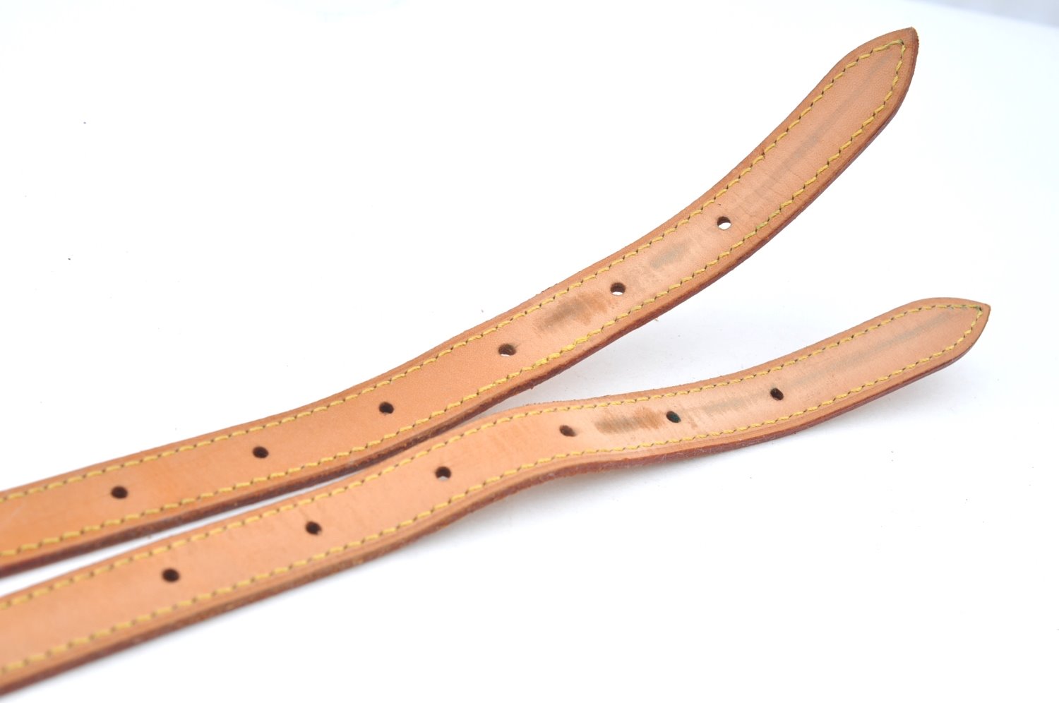 Authentic Louis Vuitton Leather Shoulder Strap For Bucket GM 31.9