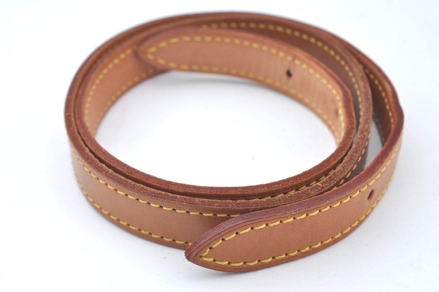 Authentic Louis Vuitton Leather Shoulder Strap For Bucket GM 31.9