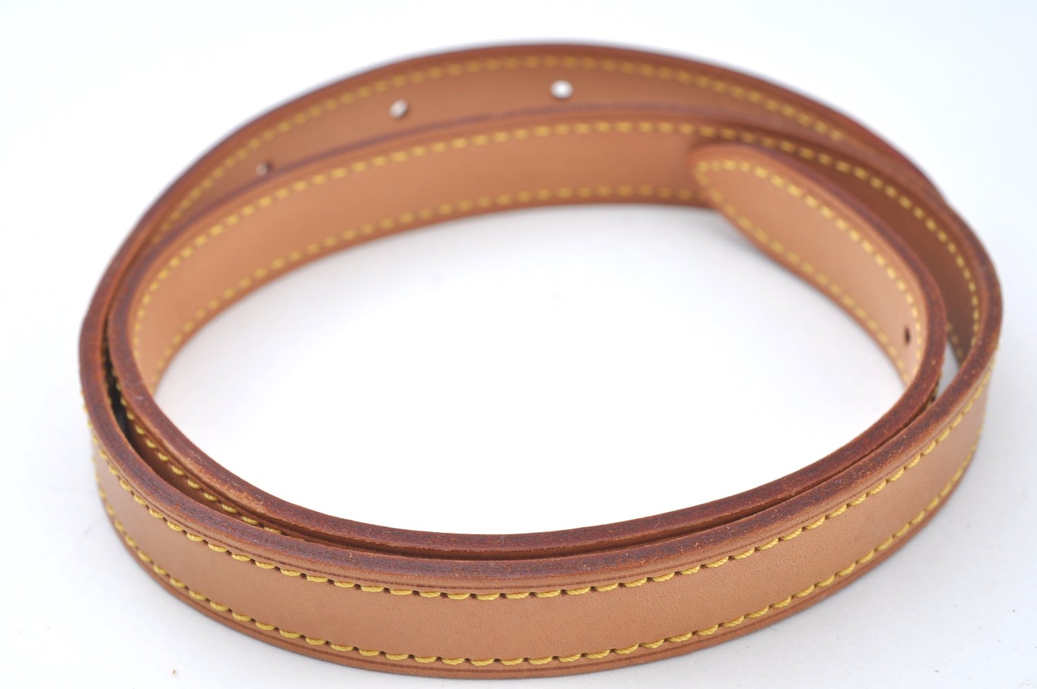 Authentic Louis Vuitton Leather Shoulder Strap For Bucket GM 31.9