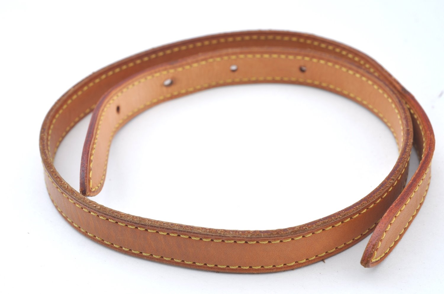 Authentic Louis Vuitton Leather Shoulder Strap For Bucket PM 27.6