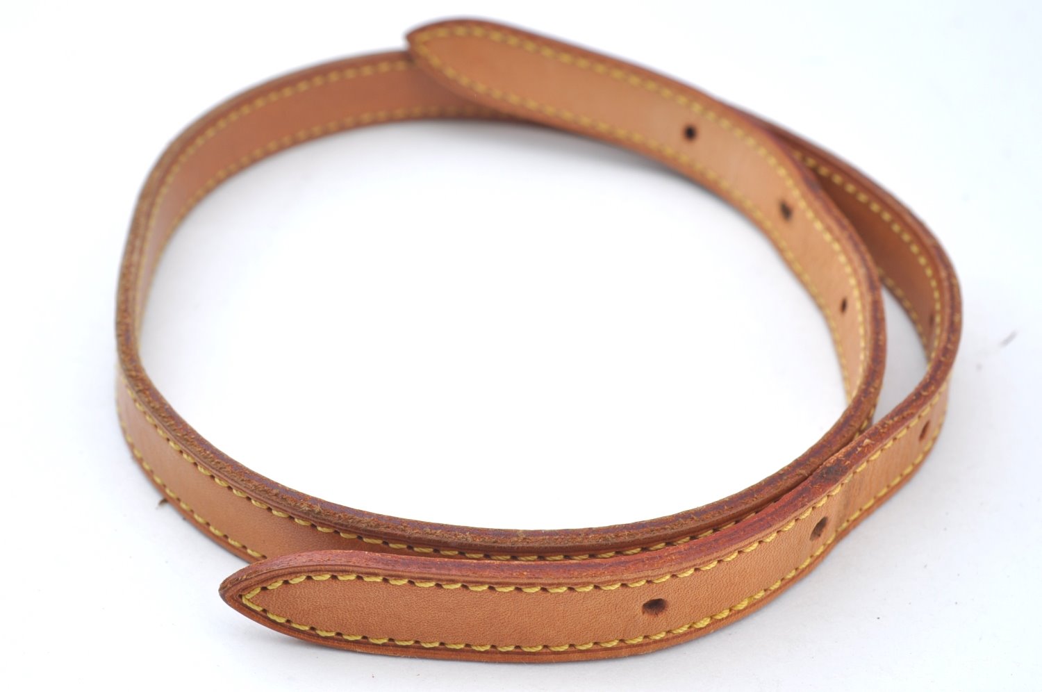 Authentic Louis Vuitton Leather Shoulder Strap For Bucket PM 27.6