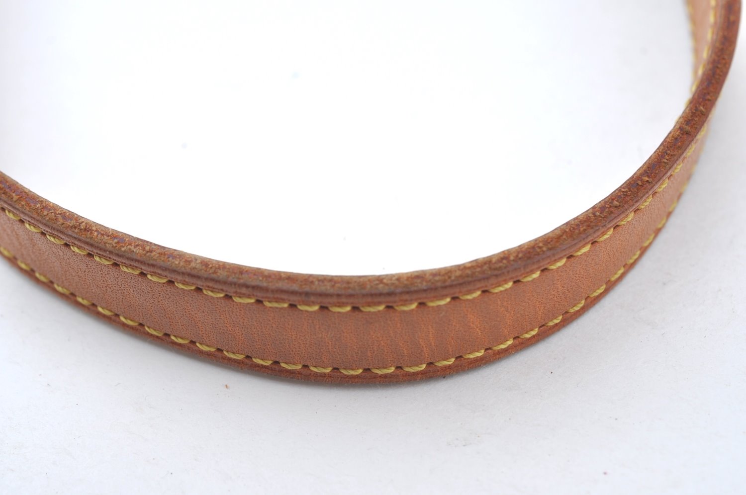 Authentic Louis Vuitton Leather Shoulder Strap For Bucket PM 27.6