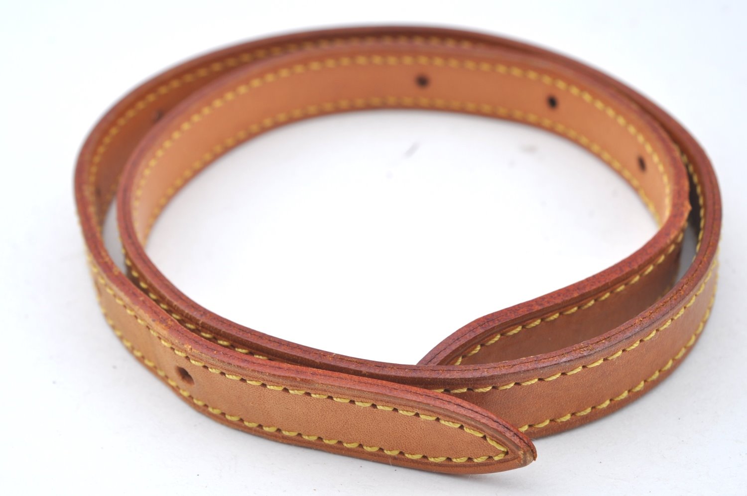 Authentic Louis Vuitton Leather Shoulder Strap For Bucket PM 27.6