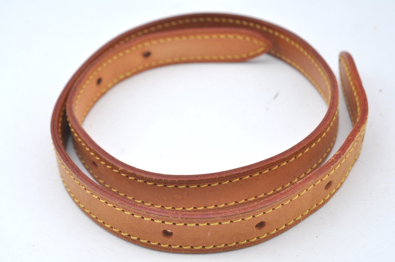 Authentic Louis Vuitton Leather Shoulder Strap For Bucket PM 27.6