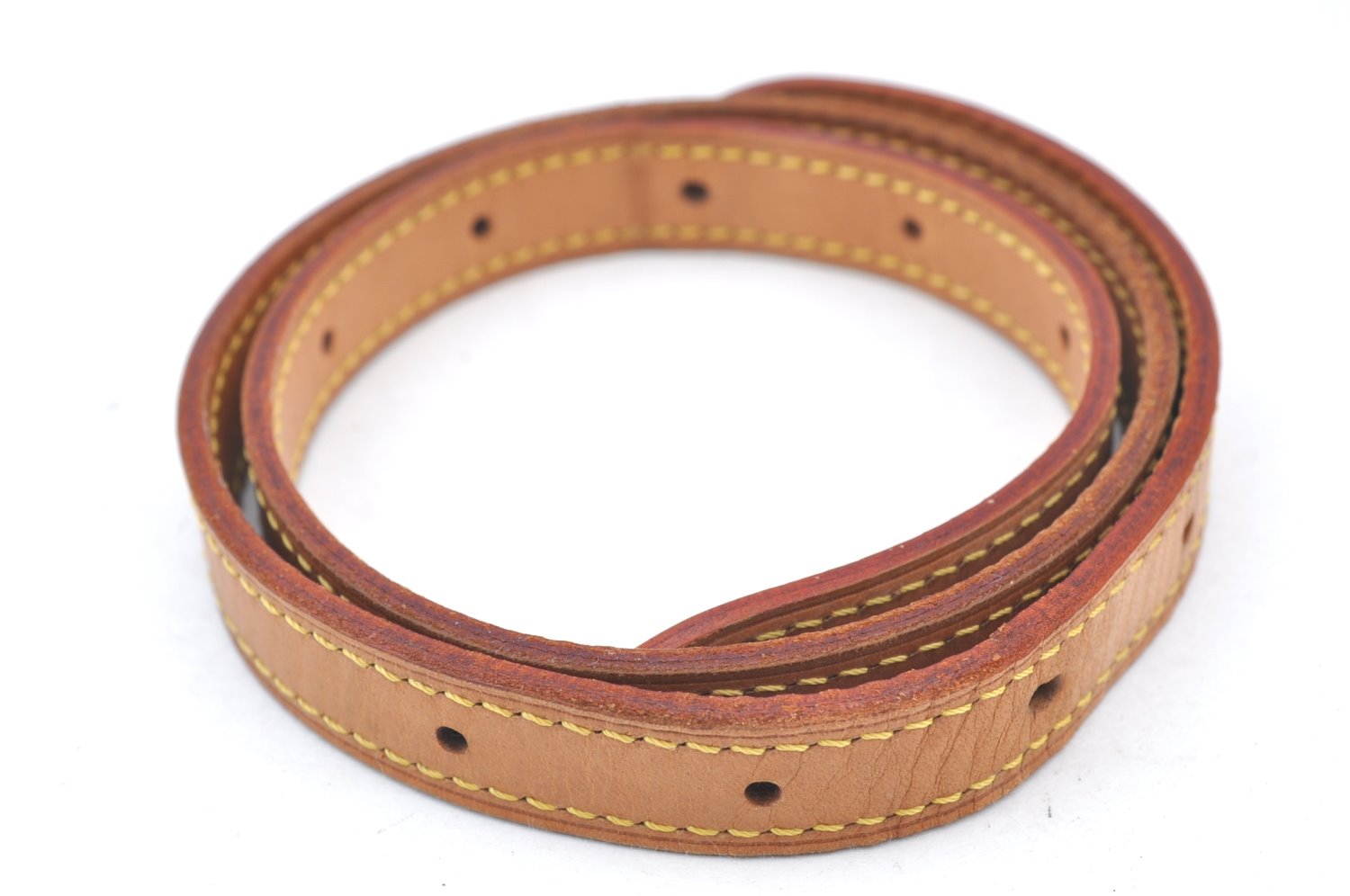 Authentic Louis Vuitton Leather Shoulder Strap For Bucket GM 31.9