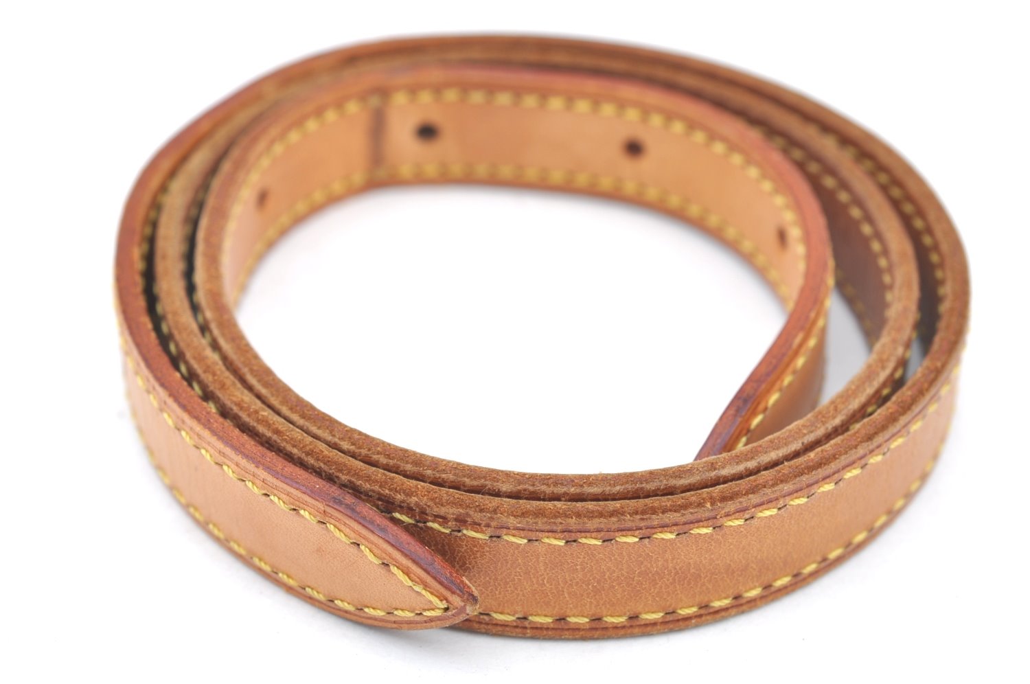 Authentic Louis Vuitton Leather Shoulder Strap For Bucket GM 31.9