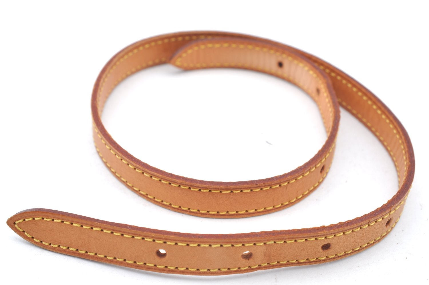 Authentic Louis Vuitton Leather Shoulder Strap For Bucket PM 27.6