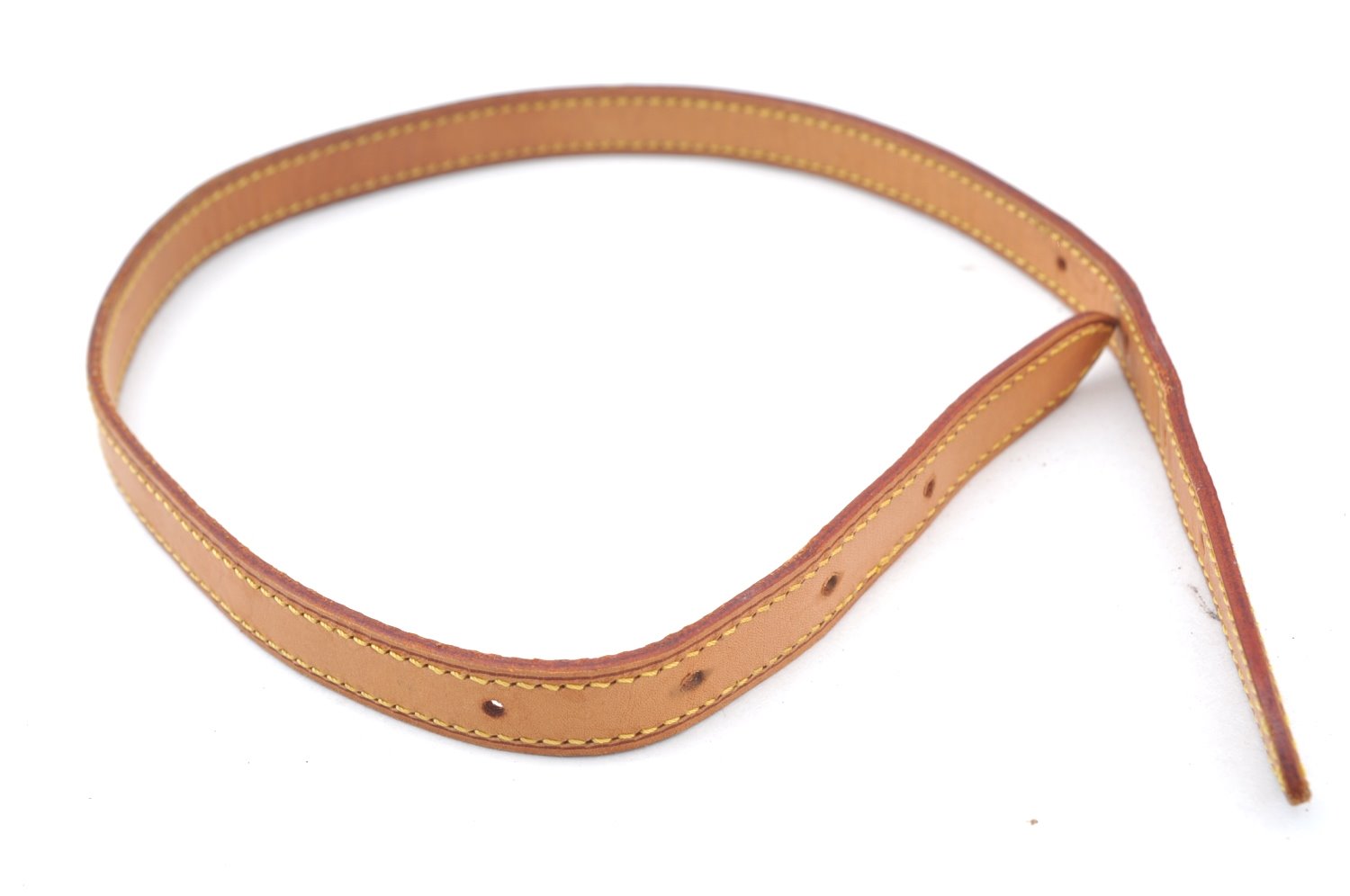 Authentic Louis Vuitton Leather Shoulder Strap For Bucket PM 27.6