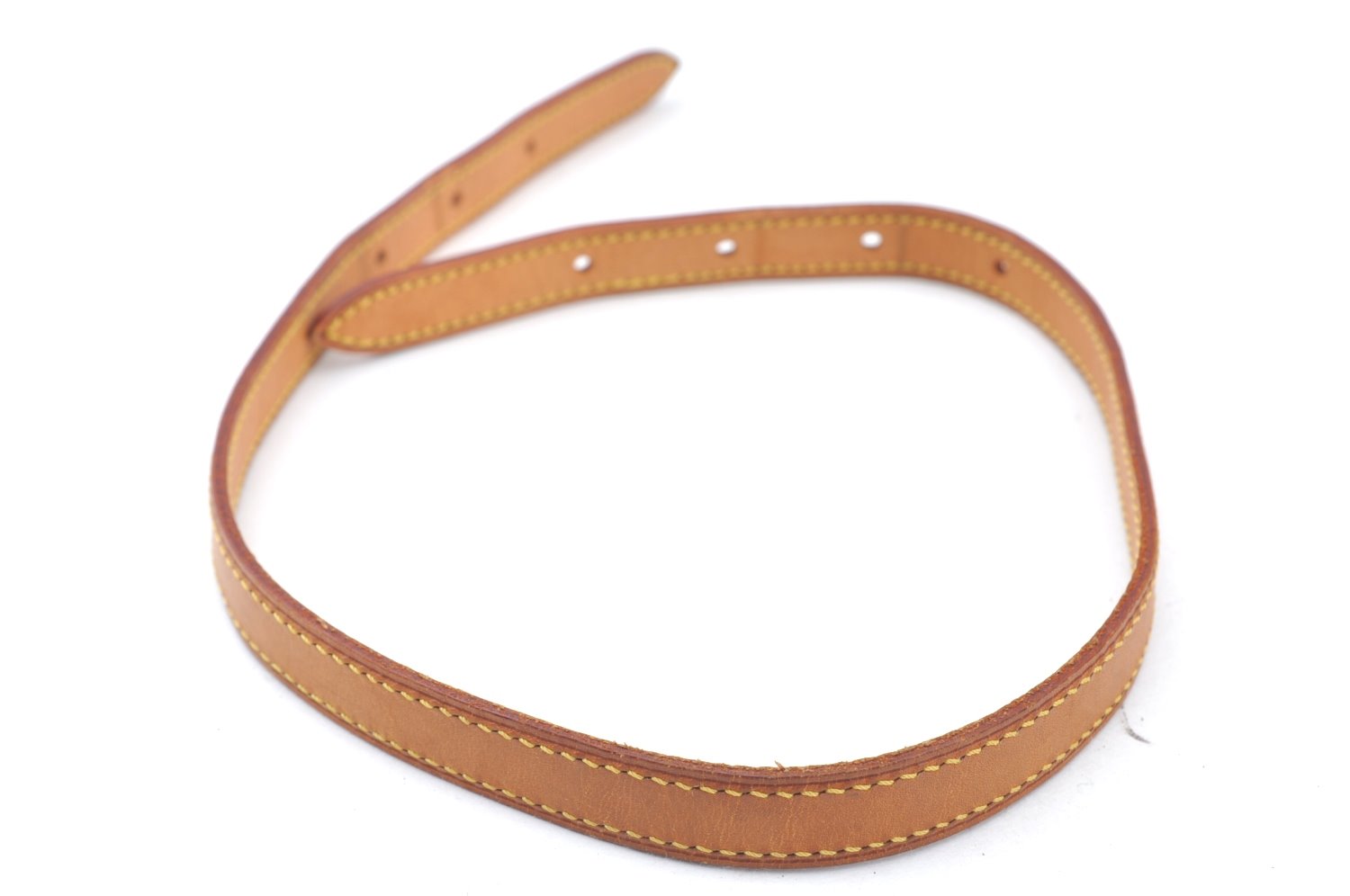 Authentic Louis Vuitton Leather Shoulder Strap For Bucket PM 27.6