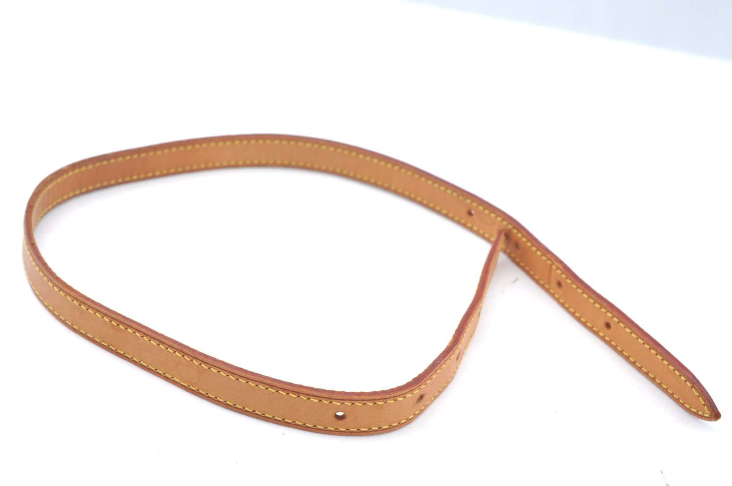 Authentic Louis Vuitton Leather Shoulder Strap For Bucket PM 27.6