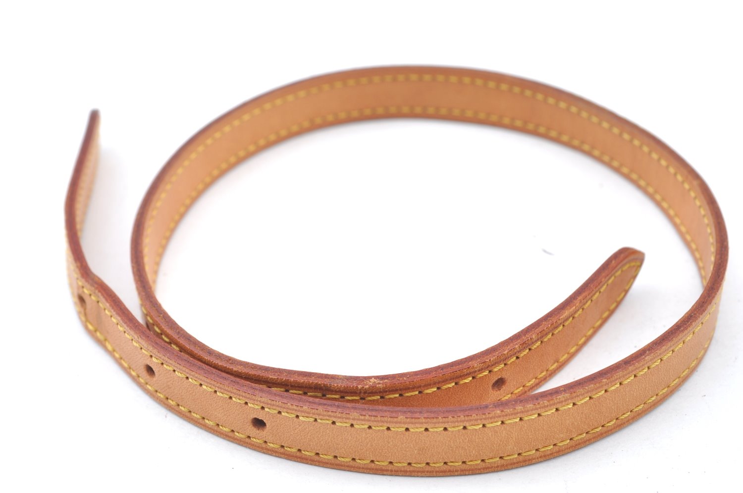 Authentic Louis Vuitton Leather Shoulder Strap For Bucket PM 27.6