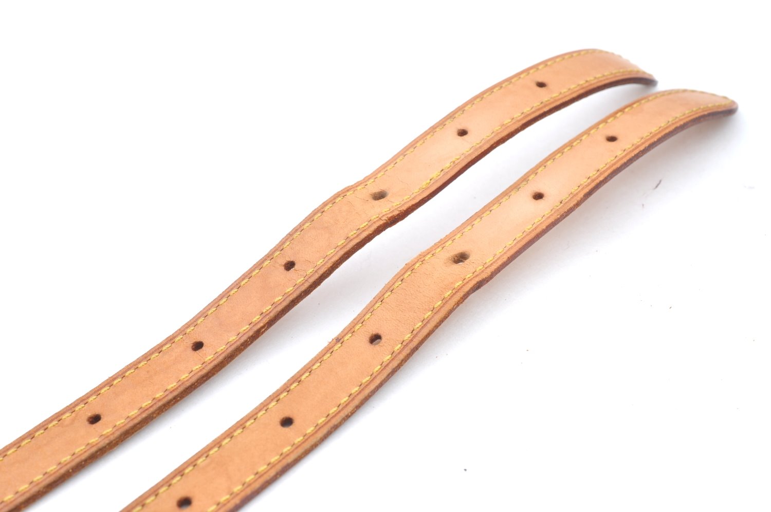 Authentic Louis Vuitton Leather Shoulder Strap For Bucket GM 31.9