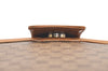 Authentic GUCCI Micro GG PVC Leather 2Way Shoulder Clutch Bag Purse Brown K4493