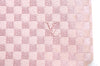 Authentic Louis Vuitton Damier Necktie Tie Silk Pink LV K4508