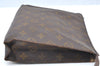 Auth Louis Vuitton Monogram Poche Toilette 26 Cosmetics Pouch Old Model LV K4514