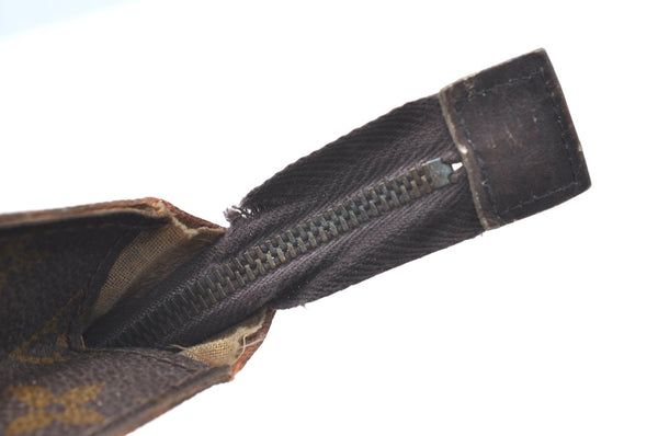 Auth Louis Vuitton Monogram Poche Toilette 26 Cosmetics Pouch Old Model LV K4514