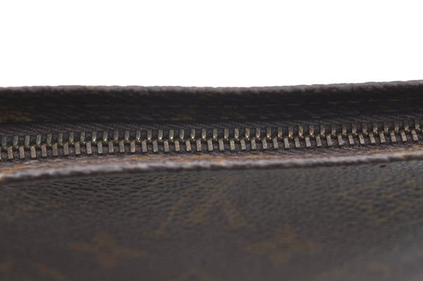 Auth Louis Vuitton Monogram Poche Toilette 26 Cosmetics Pouch Old Model LV K4514