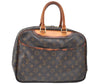 Authentic Louis Vuitton Monogram Deauville Hand Bag M47270 LV Junk K4515