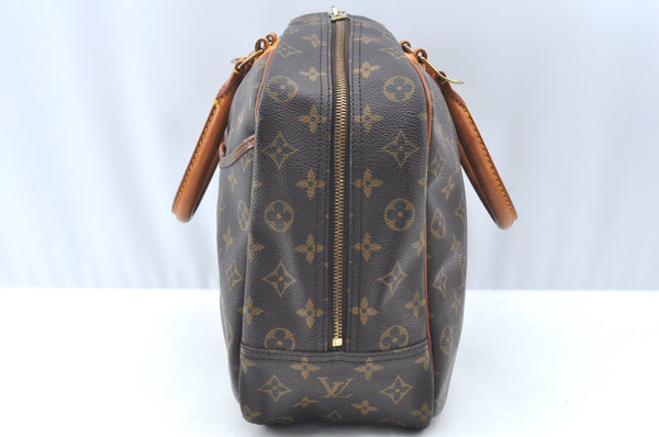 Authentic Louis Vuitton Monogram Deauville Hand Bag M47270 LV Junk K4515
