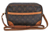 Authentic Louis Vuitton Monogram Trocadero 27 Shoulder Cross Bag M51274 LV K4517