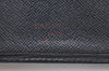 Authentic Louis Vuitton Epi Portefeuille Marco Wallet Black M63652 LV K4518